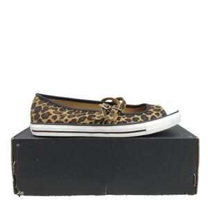 Converse CTAS OX Dainty Jane Leopard Womens Size 8.5 Shoes NEW